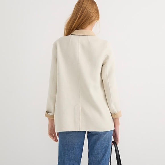 J Crew BLACK Leighton blazer-jacket in double-faced wool
Item BJ930 - Picture 5 of 7